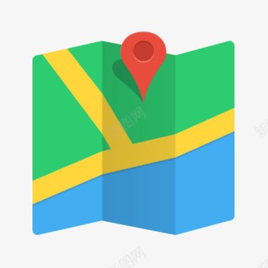 谷歌地图定位位置地图标记导航销图标