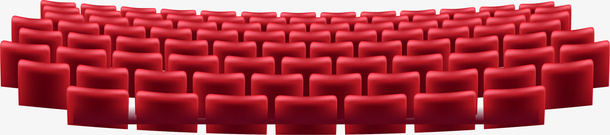 红色电影院座椅png免抠素材_新图网 https://ixintu.com 开会 快递员 椅子 电影院 红色座椅 装饰图案