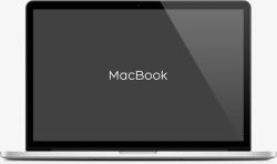 透明的MacbookMacBook样机模板高清图片