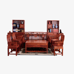 传统桌子红木装饰家居元素高清图片
