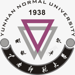 透明免抠校徽河北师范云南师范大学校徽图标高清图片