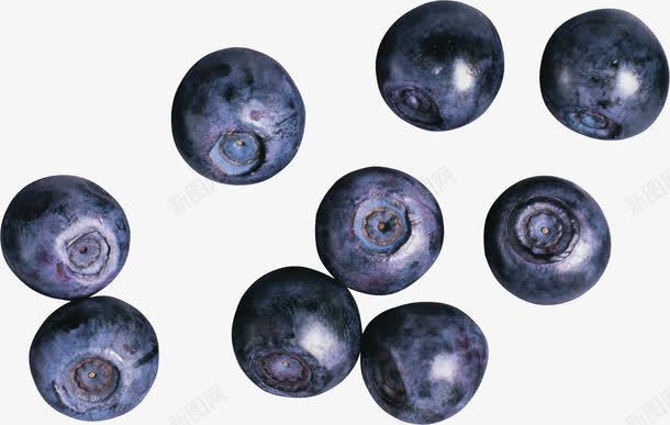 散落的蓝莓png免抠素材_新图网 https://ixintu.com 散落风格 水果素材 美食素材 蓝色 蓝莓素材