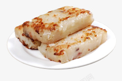 潮汕传统特色小吃菜头粿素材