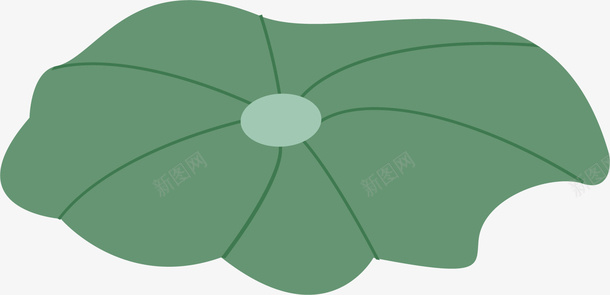 简约夏季荷叶矢量图ai免抠素材_新图网 https://ixintu.com 创意 卡通 商务 手绘 简约 绿色 荷叶 矢量图