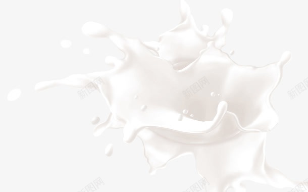 牛奶奶滴png免抠素材_新图网 https://ixintu.com 奶滴 溅射牛奶 牛奶 牛奶素材 牛奶装饰素材