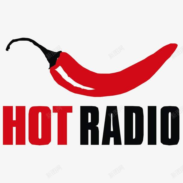 HOTRADIO英文字png免抠素材_新图网 https://ixintu.com HOT RADIO英文字 海椒 红色