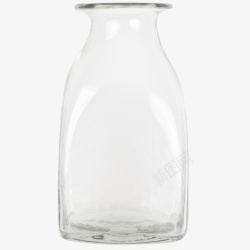 瓶子透明玻璃瓶子花瓶素材