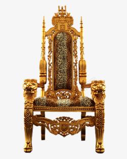 古代君王座椅素材