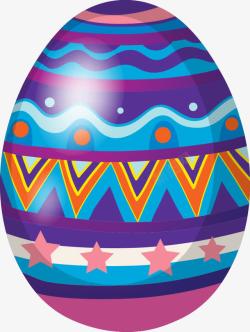 时尚复活节设计美国复活节彩蛋图标高清图片