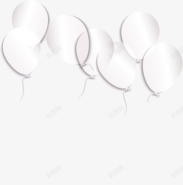 创意剪纸气球png免抠素材_新图网 https://ixintu.com 创意剪纸 创意气球 剪纸气球 升空 叠加气球 童趣