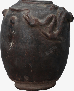 文物素材古代陶瓷罐子实物图高清图片