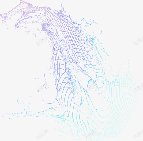 线条曲线装饰图案矢量图ai免抠素材_新图网 https://ixintu.com 放射 星状 特效 粒子 粒子特效 线条曲线 线条装饰 矢量图