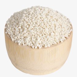 精选靓米产品实物杂粮白糯米高清图片