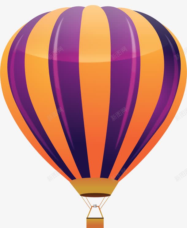 橘色紫色条纹热气球矢量图ai免抠素材_新图网 https://ixintu.com 旅游季 旅游热气球 条纹热气球 橘色紫色 热气球 矢量png 矢量图