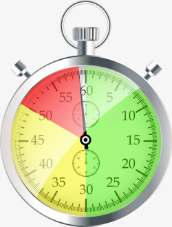 时间和测仪表彩色速度表盘矢量图高清图片