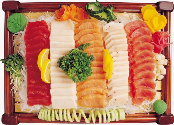生鱼片拼盘png免抠素材_新图网 https://ixintu.com 三文鱼 寿司 日本料理 日本美食 日本风味 生鱼片 生鱼片拼盘 美食 食物 食物拼图