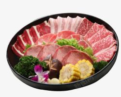 碳烤猪肉脯韩国料理高清图片