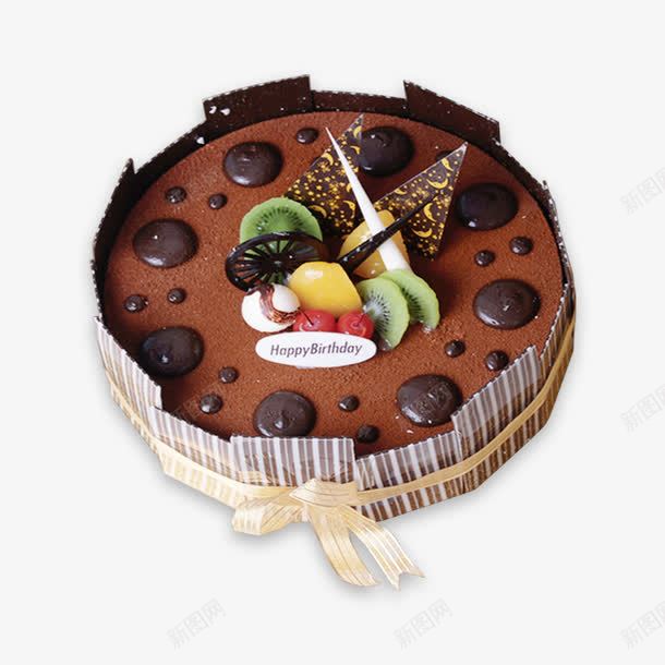 巧克力蛋糕png免抠素材_新图网 https://ixintu.com 女孩 巧克力块 巧克力酱 提拉米苏 水果切片 生日蛋糕 蛋糕胚