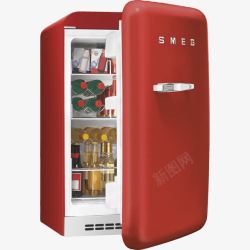 冰箱保鲜盒实物迷你电冰箱高清图片
