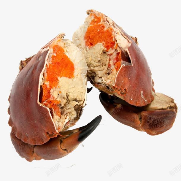 冻面包蟹png免抠素材_新图网 https://ixintu.com 两只螃蟹 产品实物 新鲜 海鲜 熟冻海蟹 美食