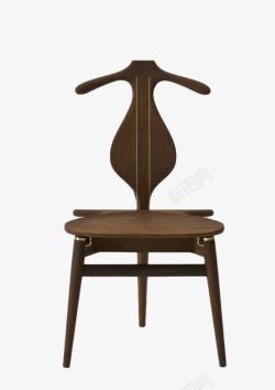 商品实拍木质的创意家居椅子高清图片