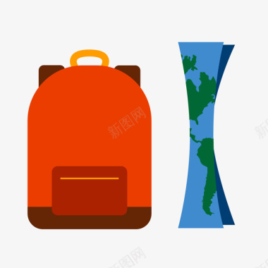 旅行社旅行箱标图标图标