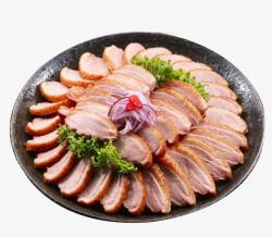 鸭胸肉韩式熏制烤鸭高清图片