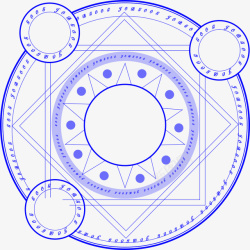 魔法阵底座科技素材