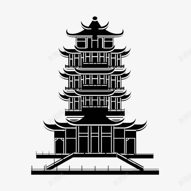 塔png免抠素材_新图网 https://ixintu.com 中国文化 传统建筑 塔 复古