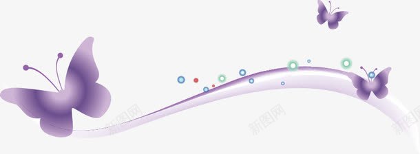 花纹与蝴蝶元素矢量图ai免抠素材_新图网 https://ixintu.com 动感线条 圆形 时尚花纹 矢量图 矢量蝴蝶 纹蝴蝶