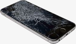 手机保护膜屏幕裂了的手机高清图片