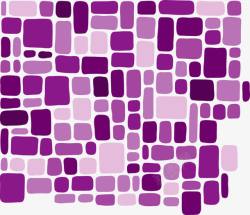 紫色方块背景花纹底纹矢量图高清图片