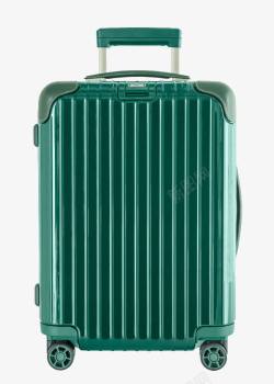 绿色旅行箱nove墨绿色行李箱高清图片