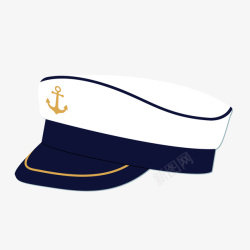 水手海军帽子素材