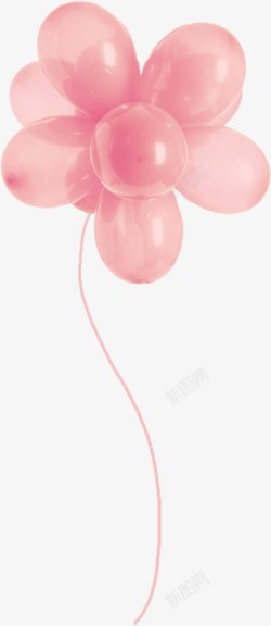 粉色氢气球粉色气球高清图片