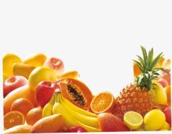 小吃饮品丰富的水果高清图片