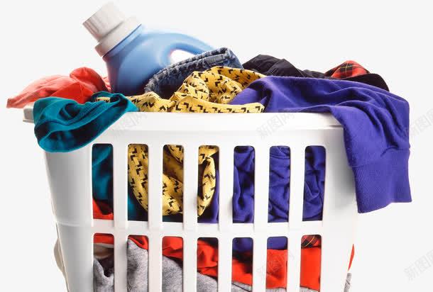 洗衣液衣物png免抠素材_新图网 https://ixintu.com 家居 洗衣液 衣物清洁 衣篮