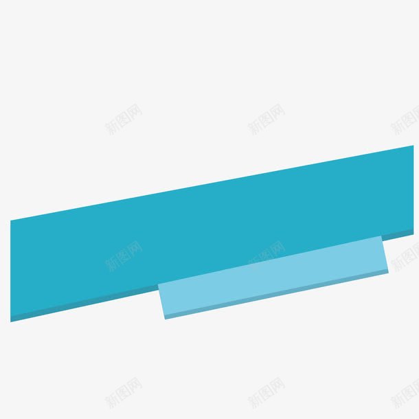 蓝色边框矢量图eps免抠素材_新图网 https://ixintu.com 不规则 扁平 标题 蓝色 装饰 边框 长方形 矢量图