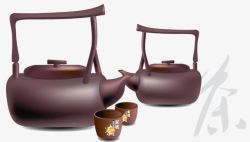 茶壶古色古香古色古香中国紫砂壶高清图片
