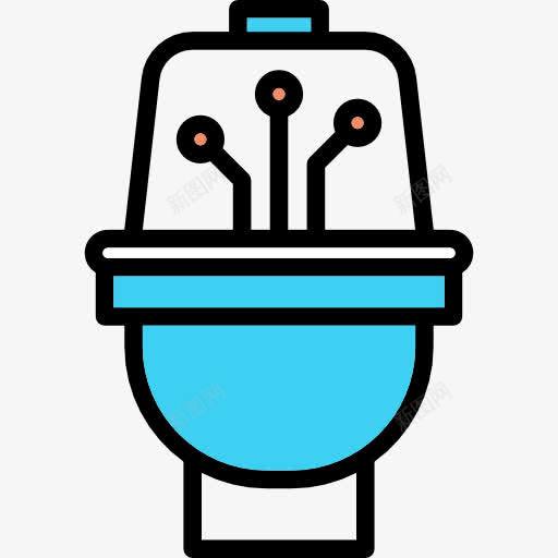 厕所图标png_新图网 https://ixintu.com 休息室 厕所 家庭自动化 技术 智能家居 浴室 电子 科技