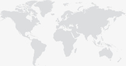 简约世界青年节灰色地图标志高清图片