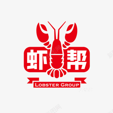 虾logo虾帮图标图标