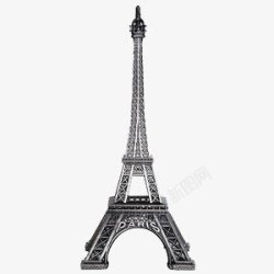 手绘法国巴黎尔铁塔素材
