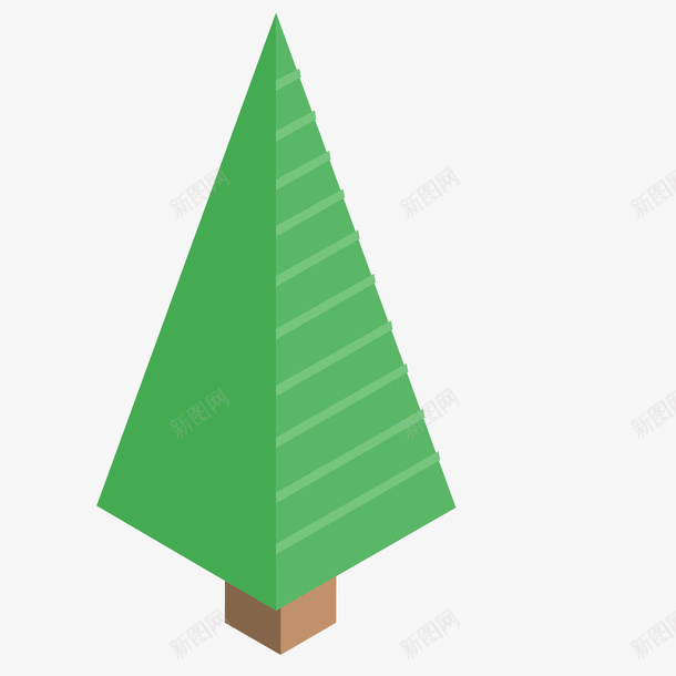 25D一个绿色的小树图矢量图ai免抠素材_新图网 https://ixintu.com 25D 一个绿色的小树 免抠图 小树 树 植物 立体树 矢量图