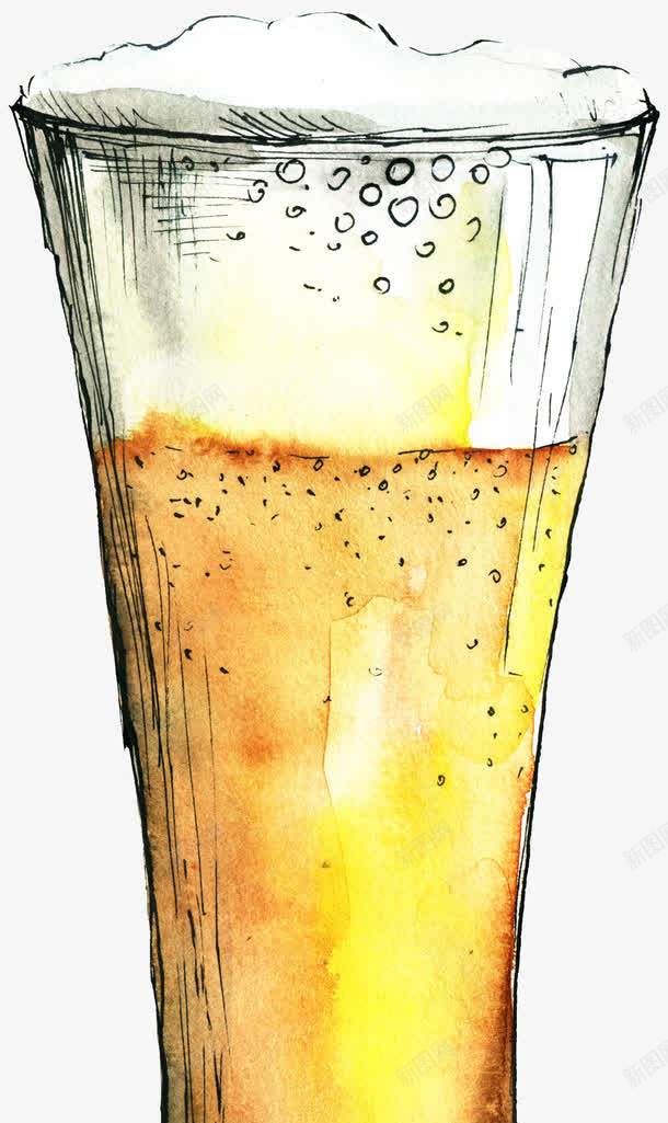 手绘啤酒杯png免抠素材_新图网 https://ixintu.com 一杯啤酒 卡通啤酒杯 啤酒泡泡 啤酒节 啤酒花 手绘啤酒杯 水花 泡沫 黄色啤酒