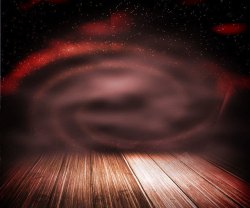 梦幻星云与木地板图片梦幻星云与木地板高清图片