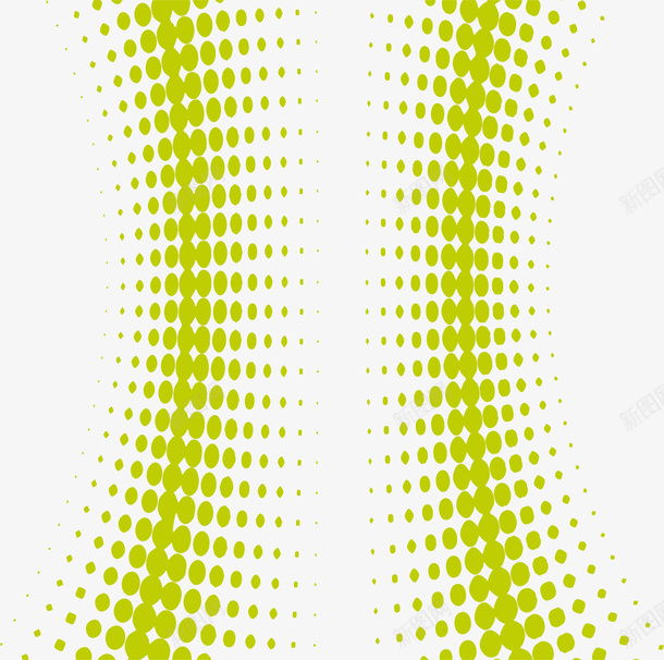 绿色波点封面png免抠素材_新图网 https://ixintu.com 抽象 提案 波点 矢量素材 科技