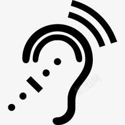 辅助听力系统图标png_新图网 https://ixintu.com 听力 耳朵