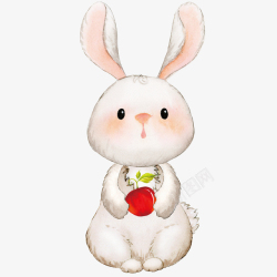 兔子免抠下载手绘兔子矢量图高清图片
