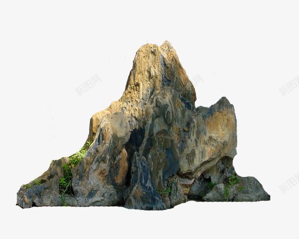 石头造型园林png免抠素材_新图网 https://ixintu.com 假山 园林假山后期 园林素材 堆石块 石头造型石头景观